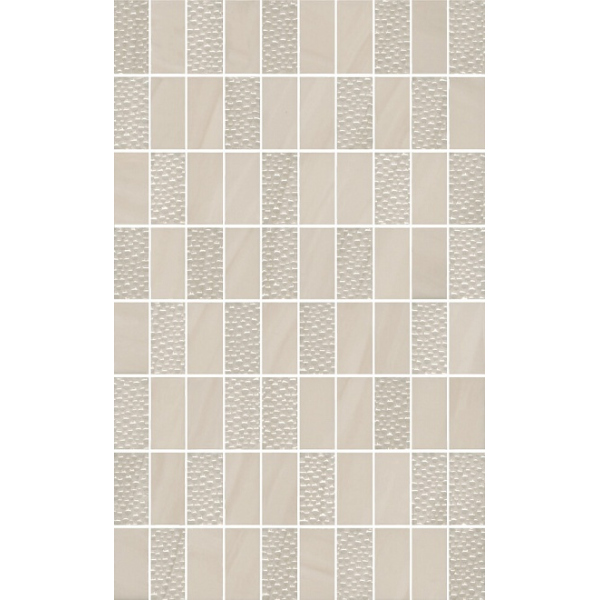 MM6378 Декор Сияние беж мозаичный 25x40 (8шт)