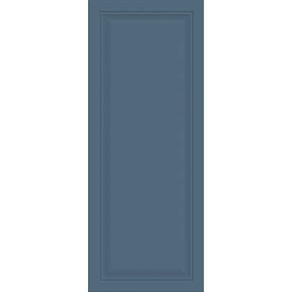 7195 плитка настенная Лувр синий панель 20х50 (1,2м2/67,2м2/56уп)