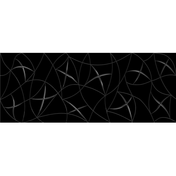 Vela Nero «Stella» 20,1х50,5 (13шт) декор