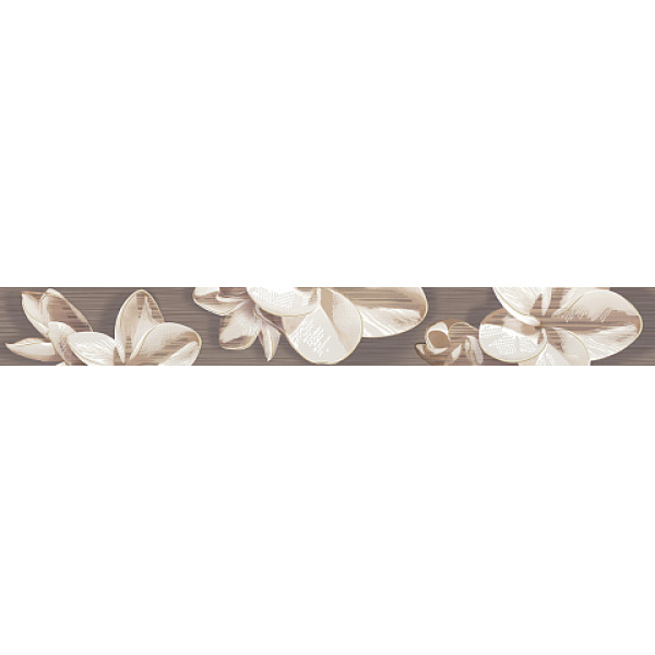 Бордюр AMATI PLUMERIA ALBA 50,5х6,2 (42 шт)