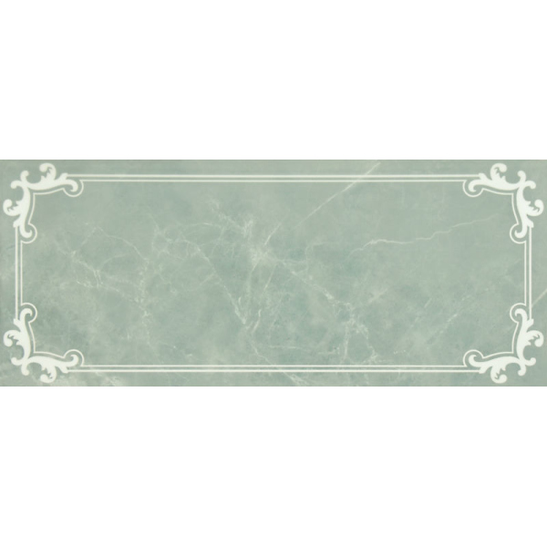 Плитка настенная Visconti turquoise бирюзовый 02 25х60 (1,2м2/57,6м2/48уп)