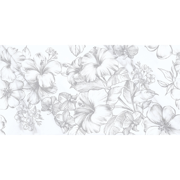 Плитка настенная CARRARA FLOWERS 31.5х63 (1,59м2/52,47м2/33уп)
