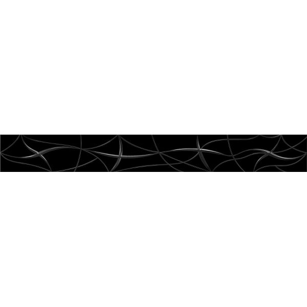 Vela Nero «Stella» 6,2х50,5 (42шт) бордюр