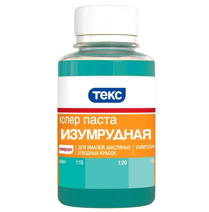 Колер ТЕКС Изумрудный 0,1л (Универсальный)