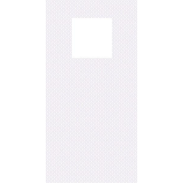 Плитка настенная с вырезом (8,2х8,2) Восточные узоры бордовый 20х40 (16шт)