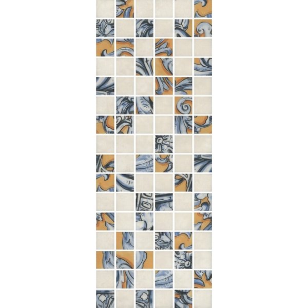 MM15129B Декор Площадь Испании мозаичный 15x40 (10шт)