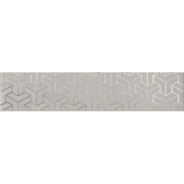 AD\B569\6398 бордюр Ломбардиа серый 25x5,4 (30шт)