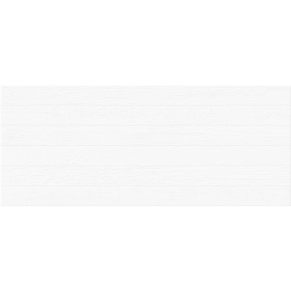 Плитка настенная Bianca white белый 01 25х60 (1,2м2/57,6м2/48уп)