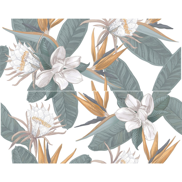 Панно STRELITZIA 40,2х50,5 (6кт/2шт)