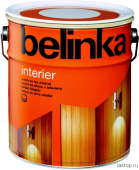 BELINKA INTERIER 10л №73 сметано-белый лазурное покр. для защ. древ
