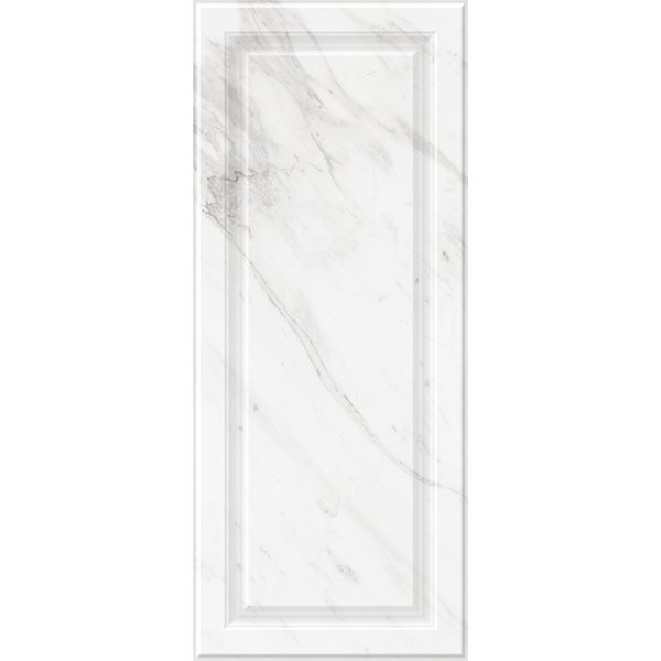 Плитка настенная Scarlett white белый 02 25х60 (1,2м2/57,6м2/48уп)