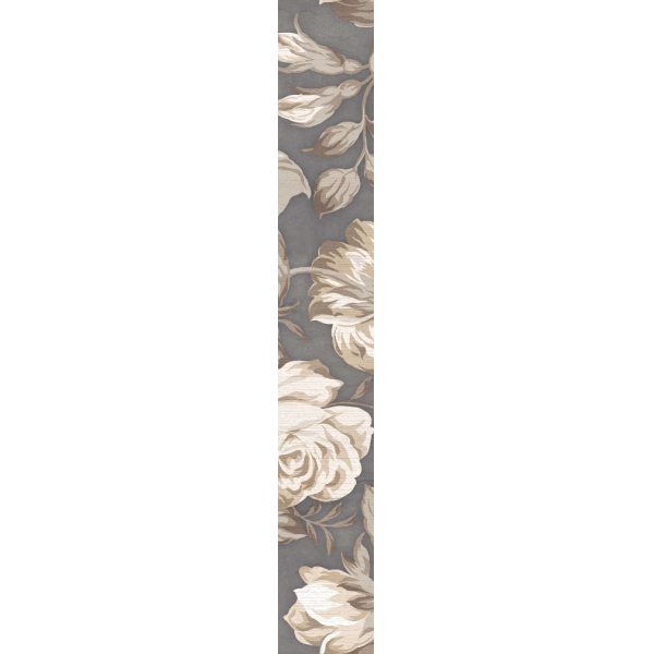 Бордюр FIORI GRIGIO многоцветный (1506-0100) 9х60 (12шт)*