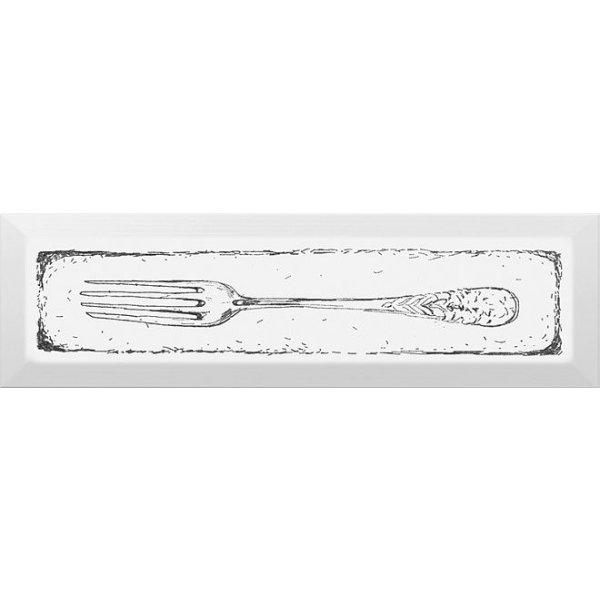 NT\B26\9001 декор Fork/вилка черный 8,5х28,5 (8шт)