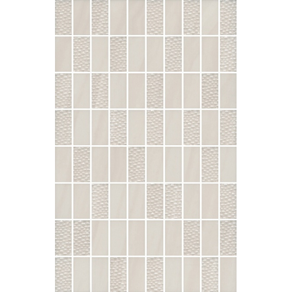 MM6380 Декор Сияние светлый мозаичный 25x40 (8шт)