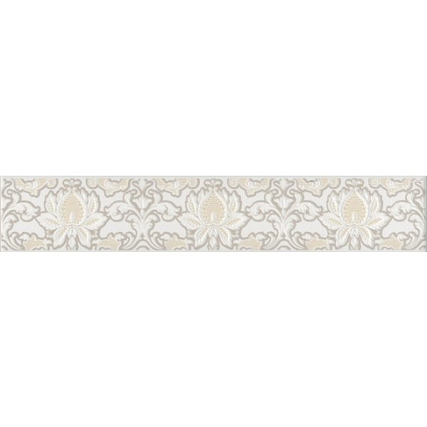 AD\A563\15143 Бордюр Кастильони белый 40x7,2 (28шт)