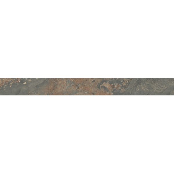 SPB003R бордюр Рамбла коричневый обрезной 25x2,5 (24шт)