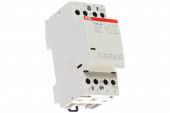 ABB Контактор ESB25-40N-06 модульный (25А АС-1, 4НО), катушка 230В AC/DC