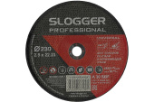Круг отрезной SLOGGER 230х2,5х22 A R BF по стали и нерж. стали