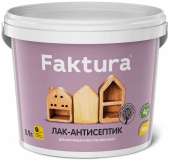 FAKTURA лак-антисептик беленый дуб 2,7 л