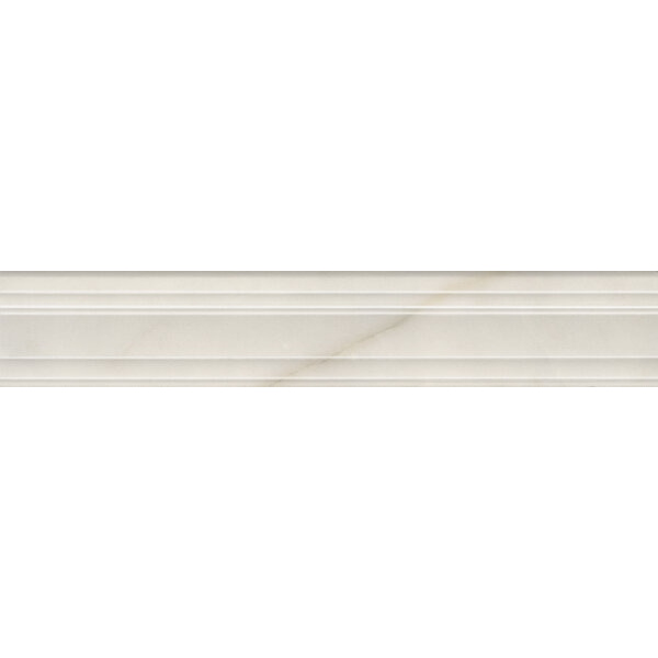 BLF001R бордюр Греппи белый багет 40x7,3 (12шт)