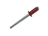 Заклёпка ZK алюм/ст 4,0\10 RAL 3005 (50) (красный)