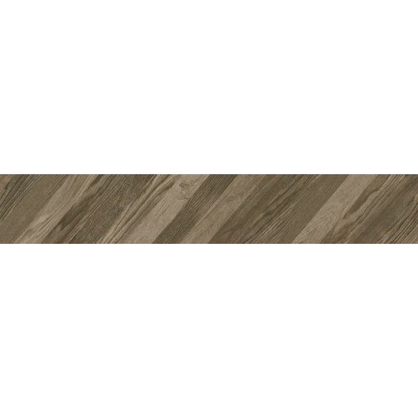Керамогранит Wood Chevron коричневый прав 15х90 (1,08м2/51,84м2/48уп)