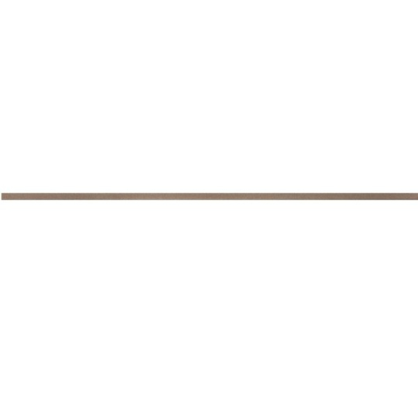 Бордюр Metal bronze satin бронзовый 01 1.2х75 (50шт) (С) с 31,03,2022