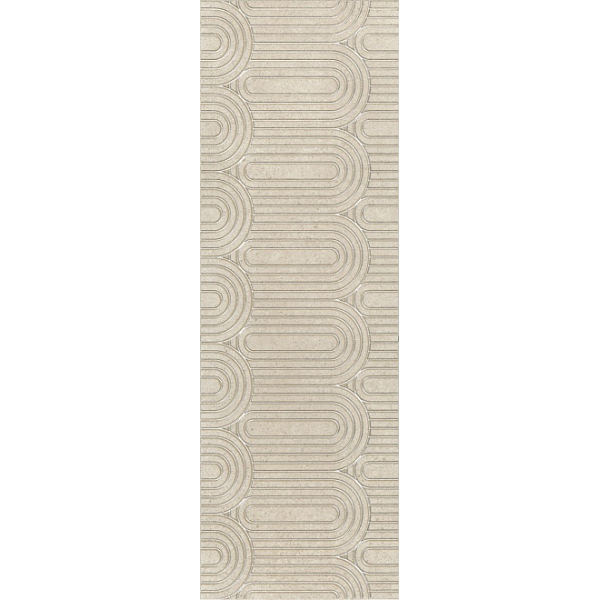 OP\C201\12138R декор Безана бежевый 25x75 (6шт)