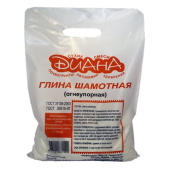 Глина шамотная (огнеупорная 5кг)