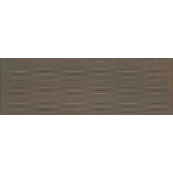 13070R плитка настенная Раваль коричневый структура обрезной 30x89,5 (1,074м2/38,664м2/36уп)