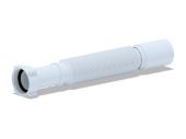 Гибкая труба АНИ Пласт K204 с гайкой 1 1/4 дюйма 40-32х320-730 мм