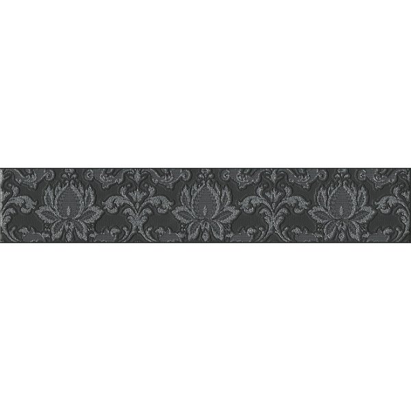 AD\B563\15144 Бордюр Кастильони черный 40x7,2 (28шт)