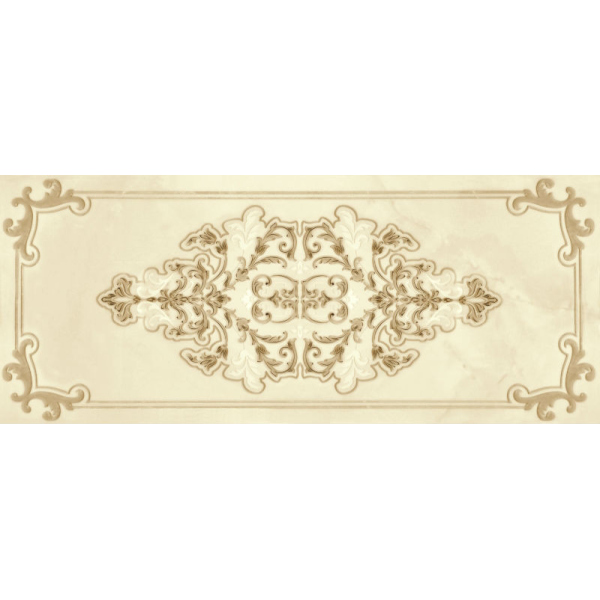 Декор Visconti beige бежевый 02 25х60 (6шт)