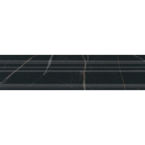BLB039 бордюр Алькала черный багет 5x20 (15шт)