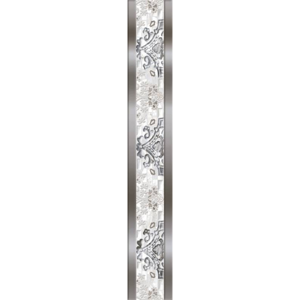 Бордюр Венеция G серая 9х60 (20шт)