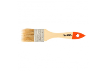 Кисть плоская Slimline 1.5" (38 мм), натуральная щетина, деревянная ручка Sparta