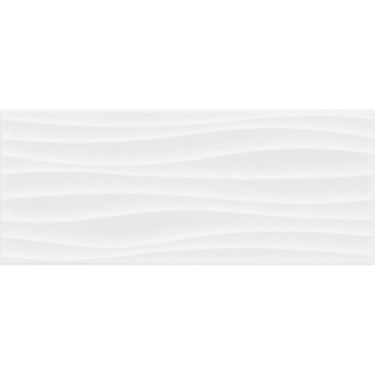 Плитка настенная Monocolor sugar white белый 02 25х60 (1,2м2/57,6м2/48уп)