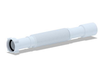 Гибкая труба АНИ Пласт K207 с гайкой 1 1/4 дюйма 32-40х541-1325 мм
