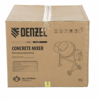 Бетоносмеситель В-200 700Вт 200л DENZEL