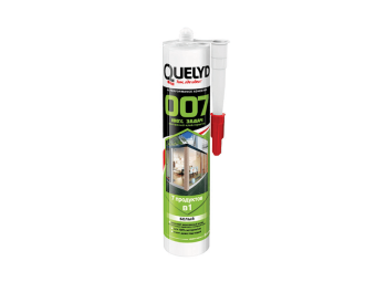 Клей-герметик Универсальный quelyd 007 430г (280мл) белый