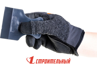 Набор шпателей 3 предмета черная резина, 40,60,80мм 3шт., (уп.)
