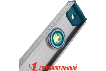 Уровень алюминиевый скелетный, 2 глазка+1 поворотный на 360, магн. лента, линейка, 1500мм, (шт.)	