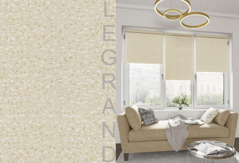 Мини Роллета Блэкаут Кристалл 57*175 крем ГП
