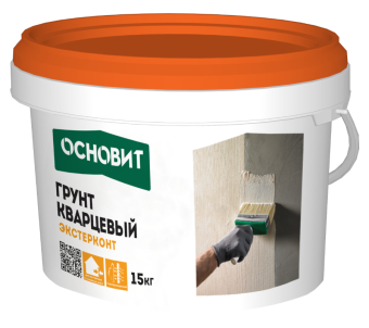 Основит кварц-грунт ЭКСТЕРКОНТ LP54 W (15 кг)