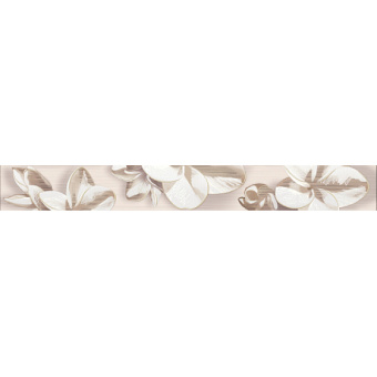 Бордюр AMATI PLUMERIA BEIGE 50,5х6,2 (42 шт)