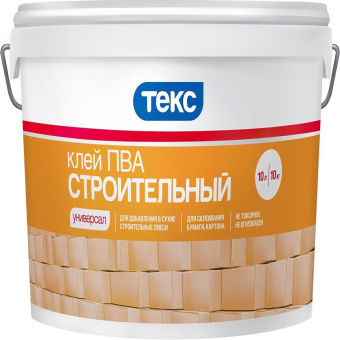 Клей ВГТ ПВА строительный, 10 кг