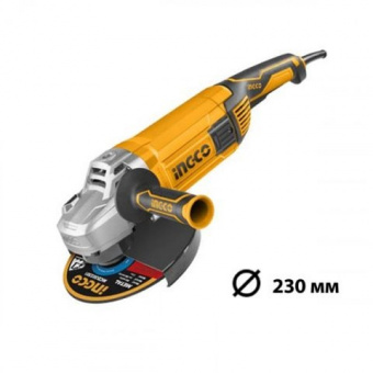 УШМ INGCO INDUSTRIAL, 2400Вт, 230мм, М14 AG24008