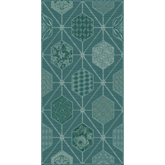 DEVORE INDIGO GEOMETRIA 31,5х63 (6 шт) декор