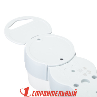 Колодка Legrand 3 розетки с/з белая