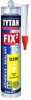 Tytan Professional Fix2 Clear клей-герметик прозрачный 290 мл	